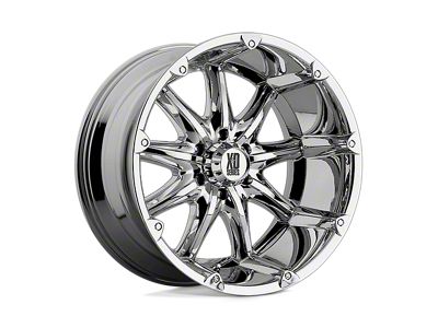 XD Badlands Chrome 8-Lug Wheel; 18x9; -12mm Offset (17-22 F-250 Super Duty)