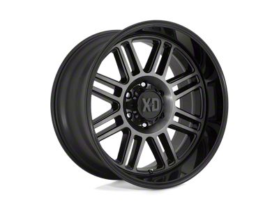 XD Cage Gloss Black with Gray Tint 8-Lug Wheel; 20x9; 18mm Offset (17-22 F-250 Super Duty)
