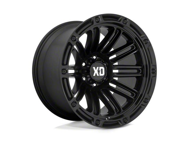 XD Double Deuce Satin Black 8-Lug Wheel; 20x10; -18mm Offset (17-22 F-250 Super Duty)