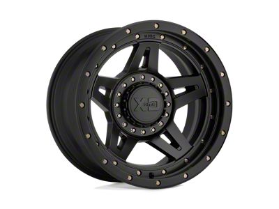 XD Brute Satin Black 8-Lug Wheel; 17x9; -12mm Offset (17-22 F-350 Super Duty SRW)
