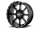 XD Mammoth Gloss Black Milled 6-Lug Wheel; 20x9; 0mm Offset (99-06 Silverado 1500)