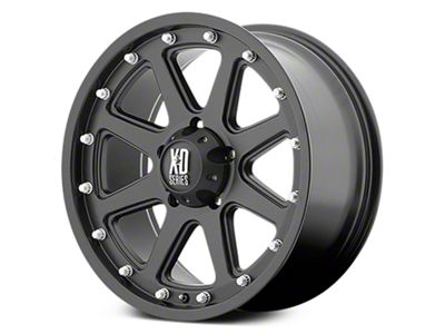 XD Addict Matte Black 6-Lug Wheel; 20x9; 18mm Offset (99-06 Sierra 1500)