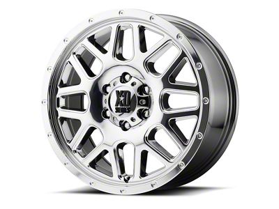 XD Grenade Chrome 6-Lug Wheel; 22x10; -24mm Offset (99-06 Sierra 1500)