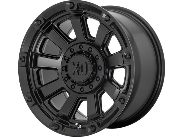 XD Gauntlet Satin Black 6-Lug Wheel; 20x10; -18mm Offset (19-24 Sierra 1500)