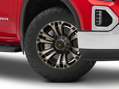 XD XD851 Satin Black with Gray Tint 6-Lug Wheel; 20x9; 0mm Offset (19-25 Sierra 1500)