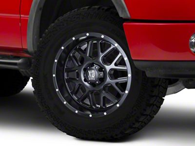 XD Grenade Satin Black 6-Lug Wheel; 20x9; 18mm Offset (04-08 F-150)