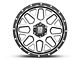 XD Grenade Satin Black with Machined Face 6-Lug Wheel; 20x9; 0mm Offset (04-08 F-150)