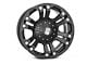 XD Monster Matte Black 6-Lug Wheel; 18x9; 18mm Offset (07-13 Silverado 1500)