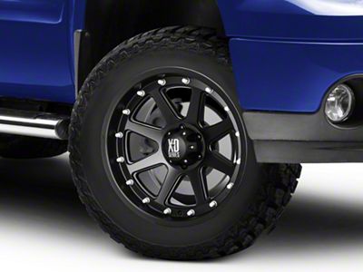 XD Addict Matte Black 6-Lug Wheel; 20x9; 18mm Offset (07-13 Sierra 1500)