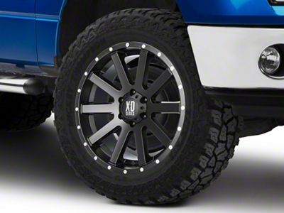 XD Heist Satin Black 6-Lug Wheel; 20x9; 30mm Offset (09-14 F-150)
