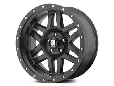 XD Machete Satin Black 5-Lug Wheel; 20x9; 18mm Offset (09-18 RAM 1500)