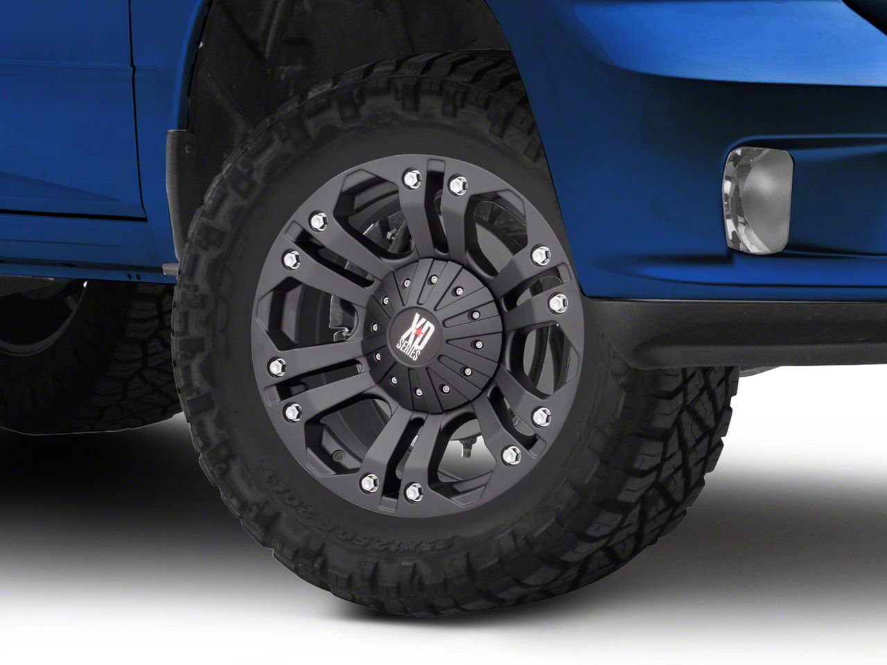 XD RAM Monster Matte Black 5-Lug Wheel - 18x9; 18mm Offset
