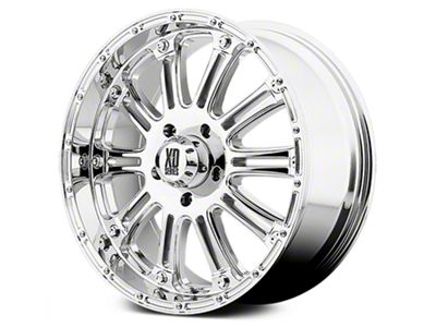 XD Hoss Chrome 6-Lug Wheel; 20x9; 18mm Offset (14-18 Sierra 1500)