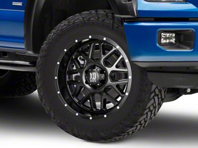 XD Grenade Satin Black 6-Lug Wheel; 20x9; 0mm Offset (15-20 F-150)