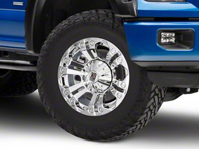 XD Monster Chrome 6-Lug Wheel; 18x9; -12mm Offset (15-20 F-150)
