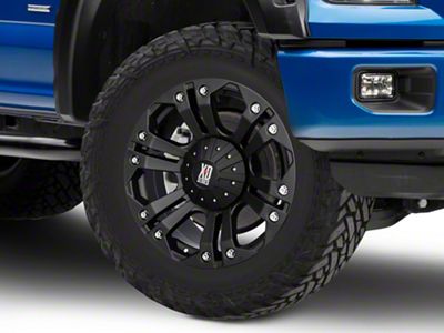 XD Monster Matte Black 6-Lug Wheel; 20x9; 18mm Offset (15-20 F-150)