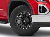 XD Monster Matte Black 6-Lug Wheel; 18x9; 18mm Offset (19-25 Sierra 1500)