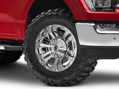 XD Monster Chrome 6-Lug Wheel; 18x9; -12mm Offset (21-25 F-150)
