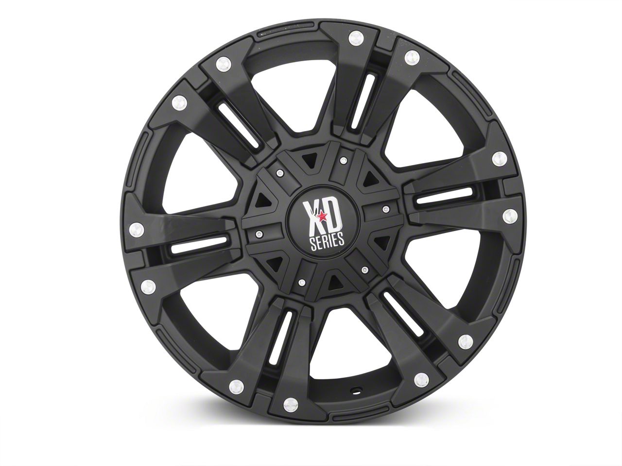 XD F-150 Monster II Matte Black 6-Lug Wheel; 20x9; 0mm