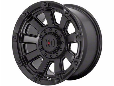 XD Gauntlet Satin Black 8-Lug Wheel; 20x10; -18mm Offset (23-25 F-250 Super Duty)
