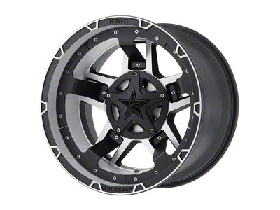 XD Rockstar III Matte Black Machined 8-Lug Wheel; 20x9; -12mm Offset (23-25 F-250 Super Duty)