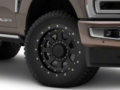 XD FMJ Satin Black 8-Lug Wheel; 20x10; -18mm Offset (23-25 F-350 Super Duty SRW)