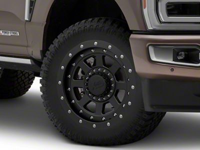 XD FMJ Satin Black 8-Lug Wheel; 20x10; -18mm Offset (23-24 F-350 Super Duty SRW)