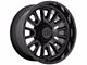 XD Rover Satin Black with Gloss Black Lip 8-Lug Wheel; 20x9; 18mm Offset (23-24 F-350 Super Duty SRW)