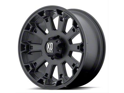 XD Misfit Matte Black 6-Lug Wheel; 18x9; 0mm Offset (24-26 Ranger)