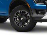 XD Monster Matte Black 6-Lug Wheel; 18x9; 18mm Offset (24-25 Ranger)