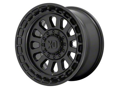 XD Omega Satin Black 6-Lug Wheel; 17x9; 0mm Offset (2024 Ranger)