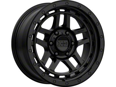 XD Recon Satin Black 6-Lug Wheel; 18x8.5; 18mm Offset (24-26 Ranger)