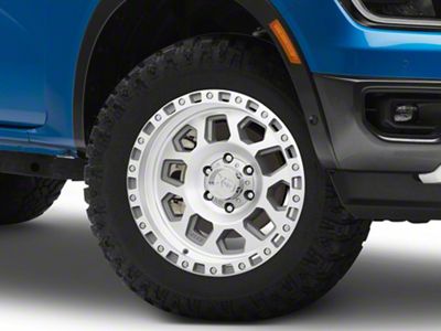 XD RG2 Machined 6-Lug Wheel; 18x9; 0mm Offset (24-25 Ranger)