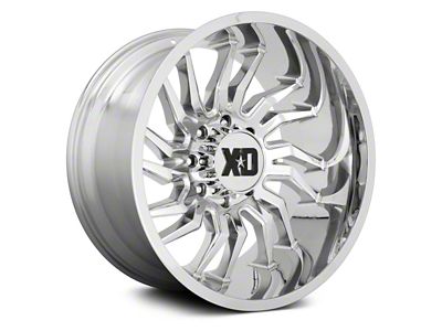 XD Tension Chrome 6-Lug Wheel; 22x12; -44mm Offset (2024 Ranger)