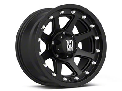 XD Addict Matte Black 5-Lug Wheel; 17x9; -12mm Offset (94-01 RAM 1500)