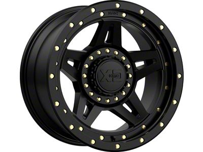 XD Brute Satin Black 5-Lug Wheel; 17x9; -12mm Offset (94-01 RAM 1500)