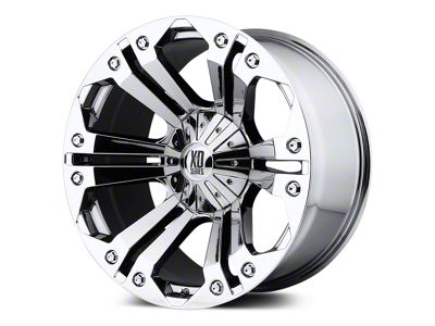 XD Monster Chrome 5-Lug Wheel; 20x9; 35mm Offset (94-01 RAM 1500)