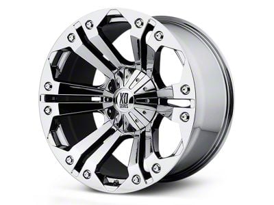 XD Monster Chrome 5-Lug Wheel; 22x9.5; 18mm Offset (94-01 RAM 1500)