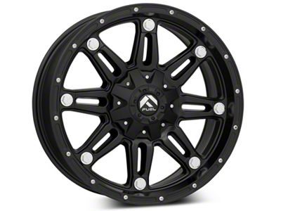 XD Monster II Matte Black 5-Lug Wheel; 17x9; 30mm Offset (94-01 RAM 1500)