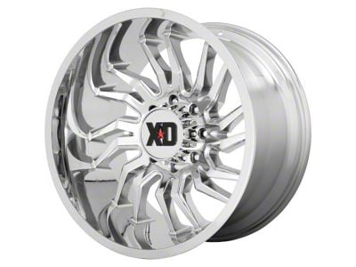 XD Tension Chrome 8-Lug Wheel; 22x12; -44mm Offset (94-02 RAM 2500)