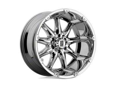 XD Badlands Chrome 8-Lug Wheel; 18x9; -12mm Offset (99-07 F-250 Super Duty)