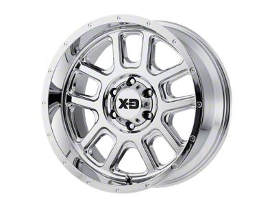 XD Delta Chrome 8-Lug Wheel; 20x9; -12mm Offset (99-07 F-250 Super Duty)