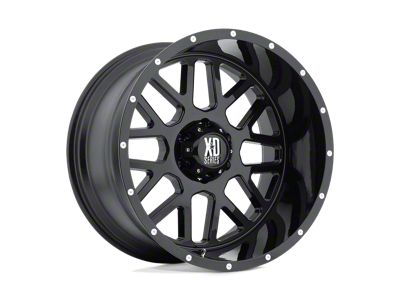 XD Grenade Satin Black 8-Lug Wheel; 18x9; -12mm Offset (99-07 F-350 Super Duty SRW)