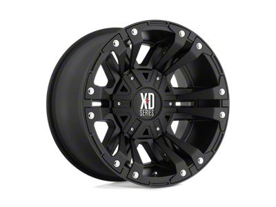 XD Monster II Matte Black 8-Lug Wheel; 18x10; -24mm Offset (99-07 F-350 Super Duty SRW)
