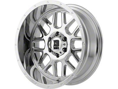 XD Grenade Chrome 6-Lug Wheel; 17x9; -12mm Offset (99-06 Sierra 1500)
