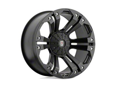 XD Monster Matte Black 6-Lug Wheel; 20x9; 18mm Offset (99-06 Sierra 1500)
