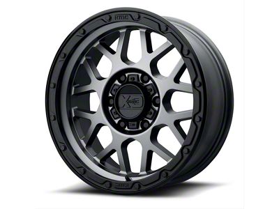 XD Grenade OR Matte Gray 6-Lug Wheel; 20x9; 18mm Offset (99-06 Silverado 1500)