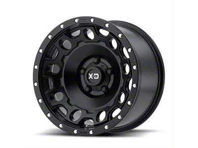 XD Holeshot Satin Black 6-Lug Wheel; 20x10; -24mm Offset (99-06 Silverado 1500)