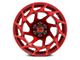 XD Onslaught Candy Red 6-Lug Wheel; 22x12; -44mm Offset (99-06 Silverado 1500)