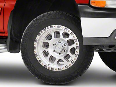 XD RG2 Machined 6-Lug Wheel; 18x9; 0mm Offset (99-06 Silverado 1500)